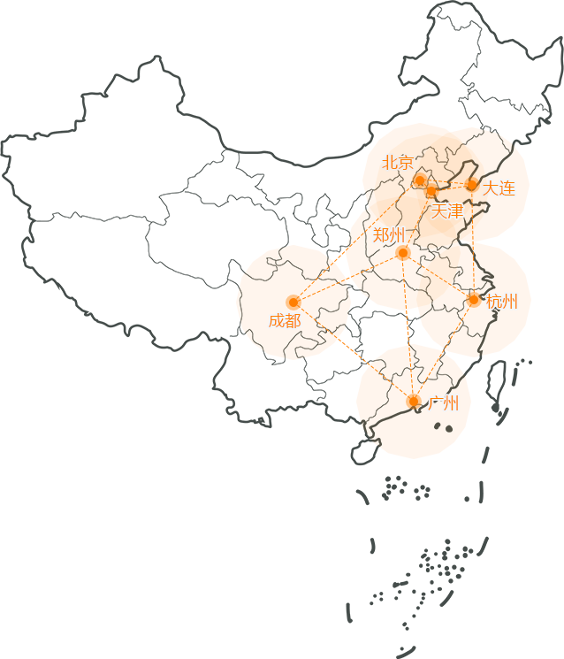 全国配送地图